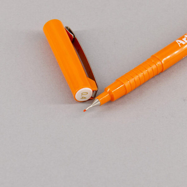 Artline 200 Fineline Pen 0.4mm Orange