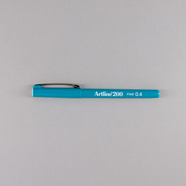 Artline 200 Fineline Pen 0.4mm Turquoise