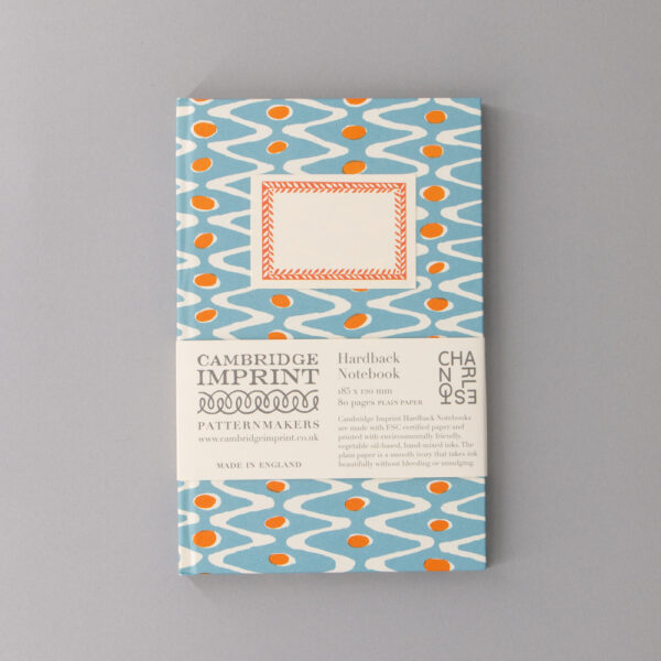 Cambridge Imprint Hardback Notebook Charleston Ripple