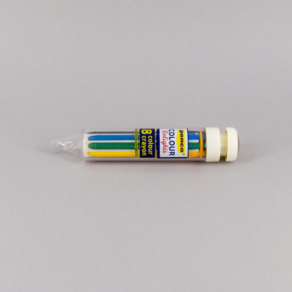 Penco 8 Colour Retractable Crayon