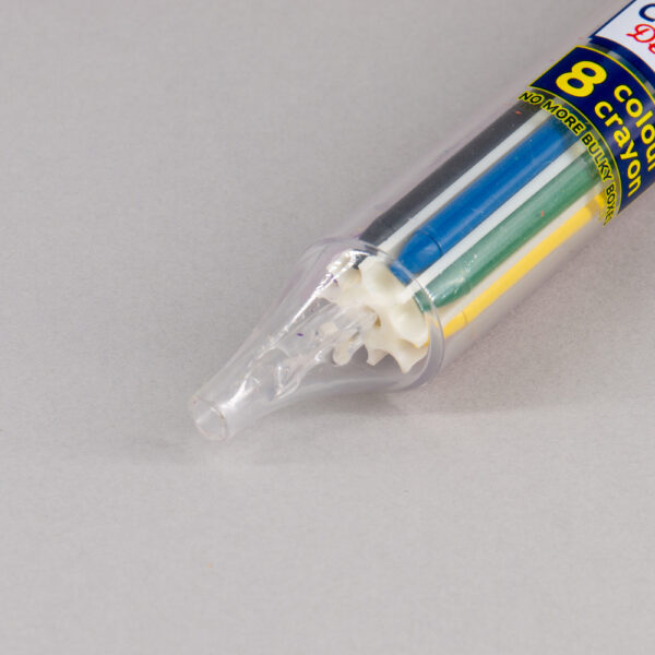 Penco 8 Colour Retractable Crayon