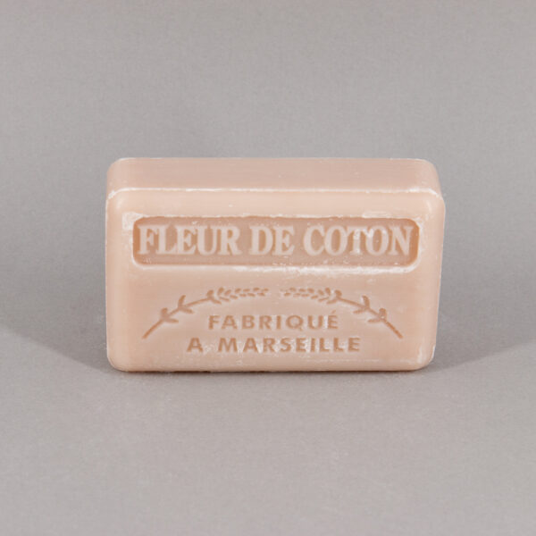 Savon de Marseille 125g Fleur de Coton Soap