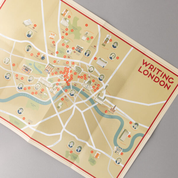 Writing London Map