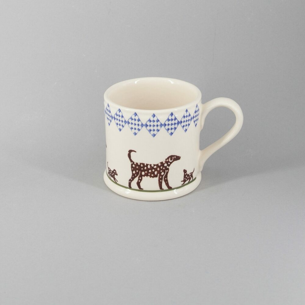 Brixton Pottery Spotty Dog Mug LARGE 250ml