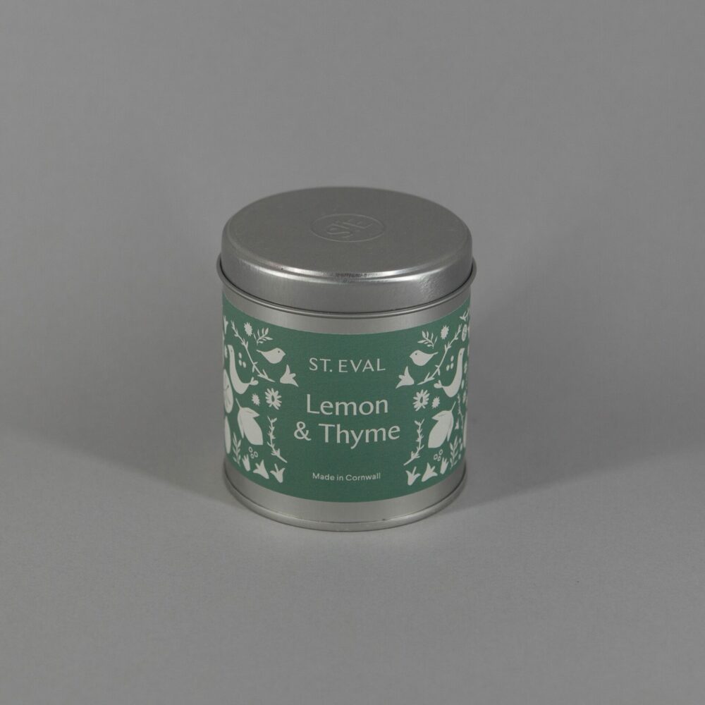 Summer Lemon & Thyme St Eval Candle Tin