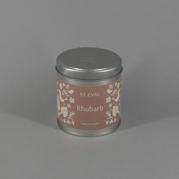 Summer Rhubarb St Eval Candle Tin