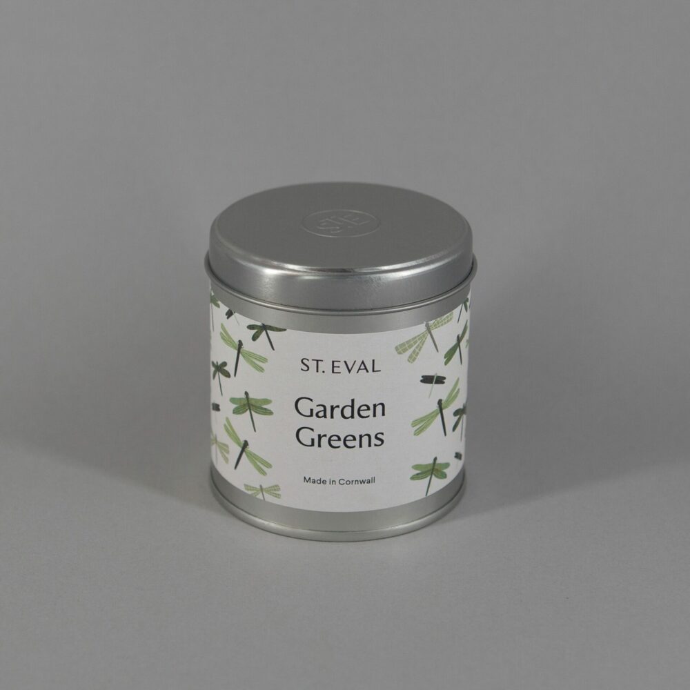Garden Greens St Eval Candle Tin
