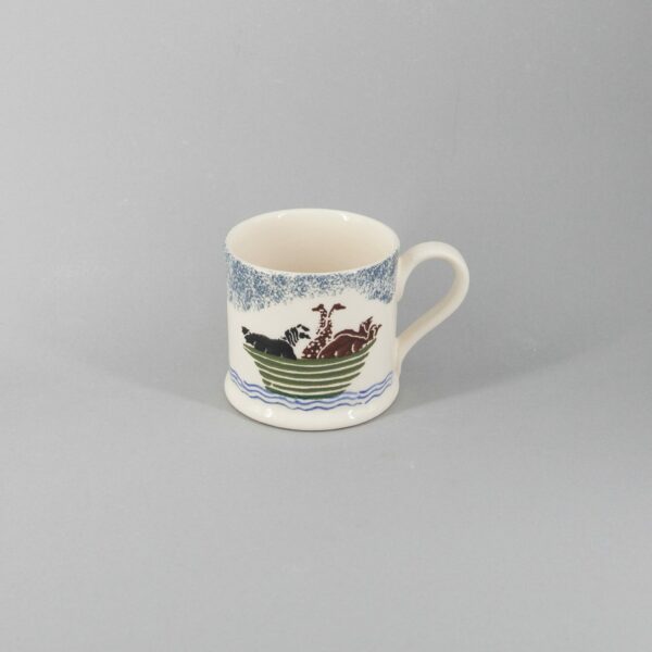 Brixton Pottery Noahs Ark Mug SMALL 150ml