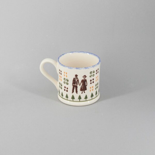 Brixton Pottery Cottage Garden Mug SMALL 150ml