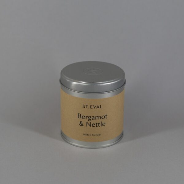 Bergamot and Nettle St Eval Candle Tin