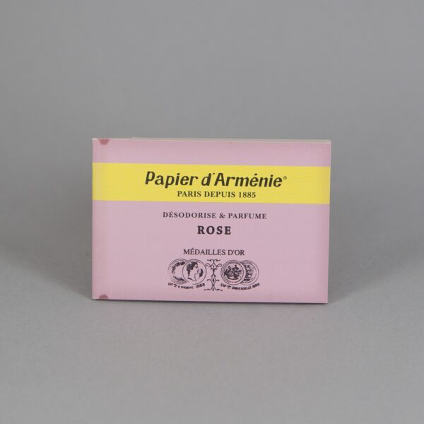 Papier D'armenie rose scented paper