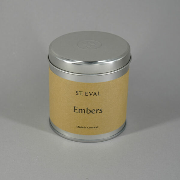 Embers St Eval Candle Tin