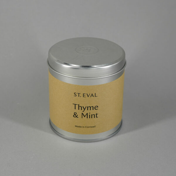 Thyme and Mint St Eval Candle Tin